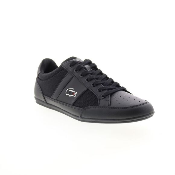 Lacoste Mens Chaymon 123 3 US CMA Black Shoes (NWT) - Picture 2 of 7